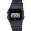 Montre unisexe Casio POP Digital Grey Biobased Resin Strap Quartz F-91WB-8A