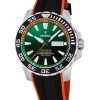 Montre de plongée à quartz Festina The Originals avec bracelet en caoutchouc et cadran vert F20662-2 200 m pour homme