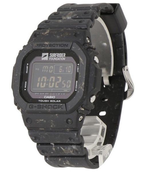 Montre pour homme Casio G-Shock Digital Surfrider Foundation Collaboration Bracelet en résine Tough Solar G-5600SRF-1 200M