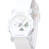 Montre pour homme Casio G-Shock analogique numérique en résine blanche avec cadran blanc et bracelet à quartz GA-2300-7A 200M