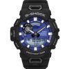 Montre Casio G-Shock G-Squad analogique numérique pour smartphone avec bracelet en résine biosourcée, cadran bleu, quartz, 200 m