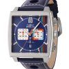 Montre pour homme Invicta S1 Rally Chronographe GMT Bracelet en cuir Cadran multicolore Quartz 44299 100M