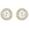 Boucles d&#39,oreilles Swarovski Angelic Stud dorées 5505470 pour femme