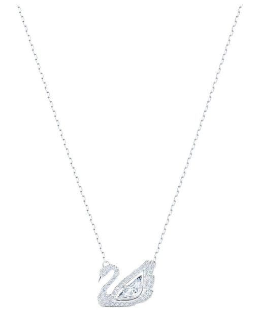 Collier Swarovski Swan White Rhodium 5514421 pour femme