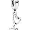 Charm pendentif en forme de cœur avec stéthoscope Pandora 799072C01 pour femme