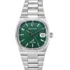 Montre Bulova Classic Super Seville 262 kHz Precisionist en acier inoxydable avec cadran vert à quartz 96B439 pour homme