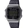 Montre unisexe Casio Vintage Digital Smartphone Link en acier inoxydable à quartz ABL-100WEGG-1B