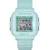 Montre numérique Casio Baby-G pour femme avec bracelet en résine et cadran vert menthe BGD-10-3 100 m