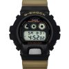 Montre Casio G-Shock Digital à quartz avec bracelet en résine et cadran noir DW-6900TU-1A5 200M pour homme