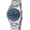 Montre Homme Hamilton Khaki Field Titane Cadran Bleu Automatique H70205140 100M