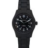 Montre Homme Hamilton Khaki Field PVD Revêtement Titane Cadran Noir Automatique H70215130 100M