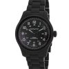 Montre Homme Hamilton Khaki Field Titane Cadran Noir Automatique H70665130 100M