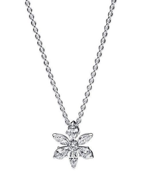 Collier pendentif grappe d&#39,herbier scintillant Pandora 392387C01-45 pour femme