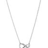 Collier Pandora Moments Infinity en argent sterling avec zircone cubique transparente 398821C01-50 pour femme