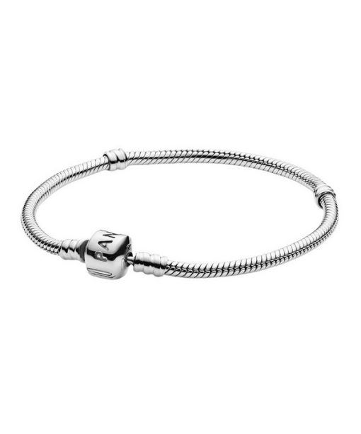 Bracelet à chaîne serpent Pandora Moments 590702HV-17 pour femme