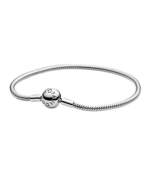 Bracelet à chaîne serpent Pandora Moments 590728-21 pour femme