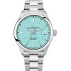 Montre pour homme Philip Watch Swiss Made Caribe Urban en acier inoxydable avec cadran turquoise et quartz R8253597642 100M