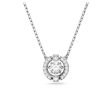 Collier Swarovski Una plaqué rhodium et zircone 5286137 pour femme