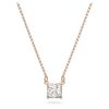 Collier Swarovski Stilla Attract en cristaux transparents et ton or rose 5510698 pour femme