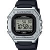 Montre à quartz Casio Standard Digital avec bracelet en résine W-218HM-7AV pour homme