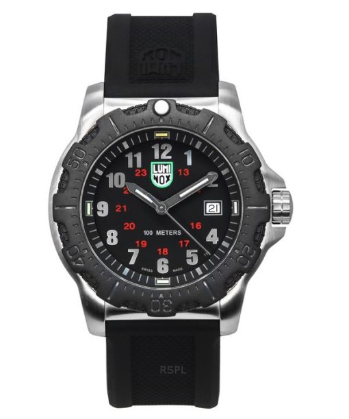 Montre Homme Luminox G-Collection Manta Ray Carbonox Bracelet Polyuréthane Cadran Noir Quartz X2.2132 100M