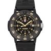 Montre de plongée à quartz pour homme Luminox Original Navy Seal EVO avec bracelet en caoutchouc et cadran noir XS.3001.EVO.OR 2