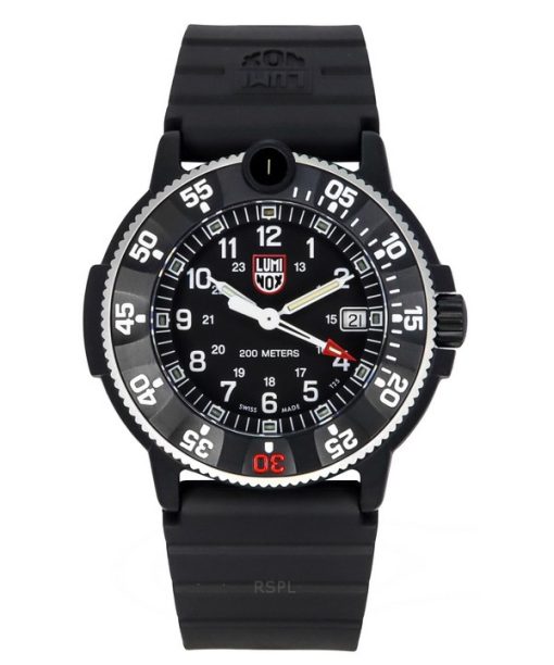 Montre homme Luminox Navy Seal Original Heritage Dive 30e anniversaire cadran noir à quartz XS.3001.H.SET 200M