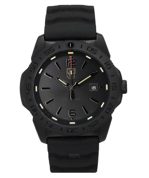 Montre Luminox Pacific Diver pour homme avec bracelet en caoutchouc et cadran noir XS.3121.BO 200M