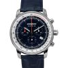 Montre Homme Zeppelin LZ 14 Marine Chronograph Bracelet Cuir Cadran Bleu Quartz 88883