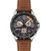 Montre chronographe AVI-8 P-51 Mustang Blakeslee édition Imperial War Museums cadran noir Lambeth à quartz AV-4077-07 pour homme