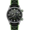 Montre automatique pour homme AVI-8 Hawker Harrier HUD avec bracelet en cuir et cadran noir dégradé AV-4117-02