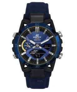 Montre Casio Edifice Sospensione 50e anniversaire édition limitée cadran bleu Tough Solar ECB-2000SS-2A 100M pour homme