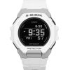 Montre Casio G-Shock G-Squad Digital Smartphone Link en résine biosourcée blanche à quartz GBD-300-7 200M pour homme