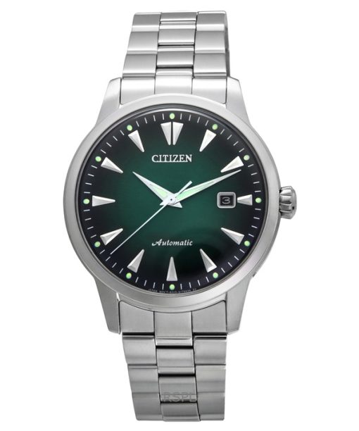 Montre homme Citizen Kuroshio 64 édition limitée en acier inoxydable avec cadran vert automatique NK0007-88X