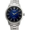 Montre homme Citizen Kuroshio 64 édition limitée en acier inoxydable avec cadran bleu automatique NK0009-82L