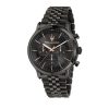 Montre pour homme Maserati Epoca en édition limitée chronographe en acier inoxydable avec cadran noir et quartz R8873618019 100M