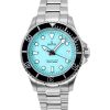 Montre pour homme Ratio FreeDiver Sapphire en acier inoxydable avec cadran bleu glacier et quartz RTF032 200 m