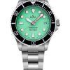 Montre pour homme Ratio FreeDiver Sapphire en acier inoxydable avec cadran vert automatique RTF049 200M