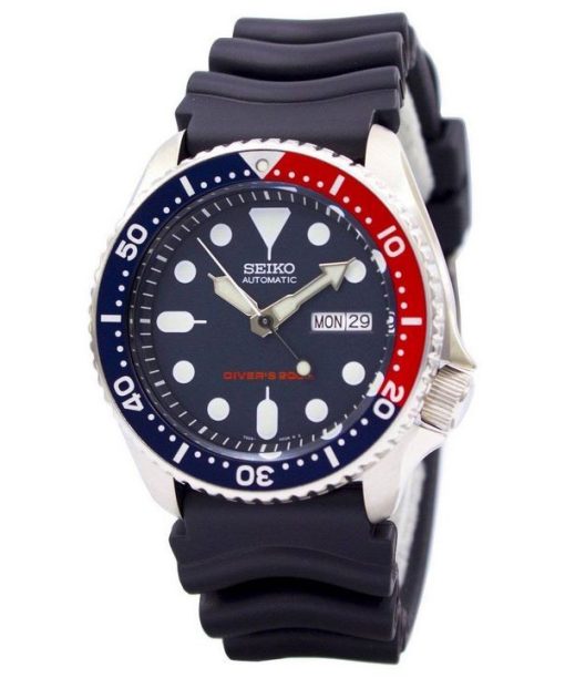 Montre pour homme Seiko Blue Dial Automatic Diver SKX009 SKX009K1 SKX009K 200M remise à neuf