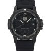 Montre homme Luminox Leatherback SEA Turtle bracelet en silicone cadran noir quartz suisse XS.0301.BO.L 100M reconditionnée