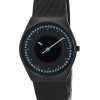 Montre homme Skagen Grenen Solar Halo Midnight en acier inoxydable avec cadran noir SKW6874 remise à neuf