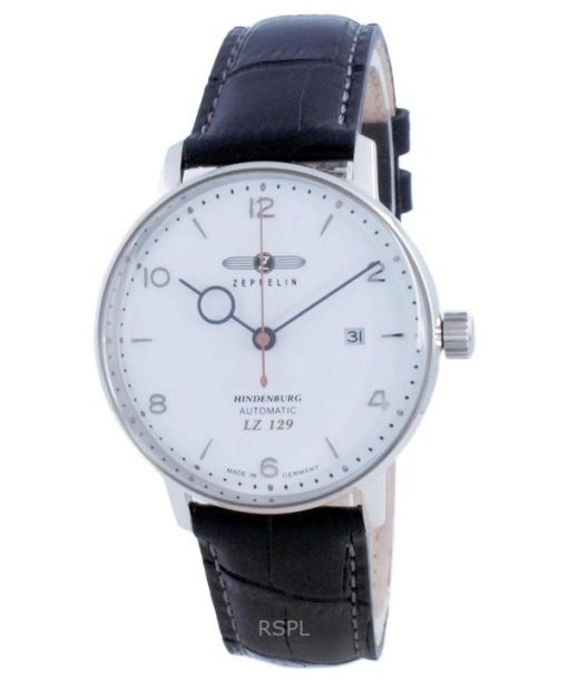 Montre Homme Zeppelin LZ129 Hindenburg Cadran Blanc Automatique 80621 Reconditionnée