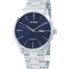 Montre homme Citizen NH8350-83L automatique en acier inoxydable avec cadran bleu reconditionné