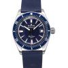 Montre de plongée automatique Edox Skydiver Limited Special Blue Dial 80131 3BUC BUICO 300M pour homme avec bracelet supplémenta