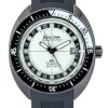 Montre Bulova Oceanographer GMT avec bracelet en PU et cadran blanc entièrement luminescent, modèle Devil Diver',s 98B407, 20