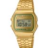 Montre unisexe Casio Vintage Digital Gold Tone Dial Quartz A158WEGV-9A