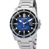 Montre Citizen Marine en acier inoxydable avec cadran bleu Eco-Drive AW1810-85L 100M pour homme