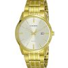 Montre homme Citizen en acier inoxydable doré avec cadran champagne à quartz BI5002-57P