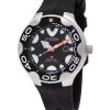 Montre Citizen Promaster Dive pour homme avec bracelet en polyuréthane et cadran noir Eco-Drive BN0230-04E 200M