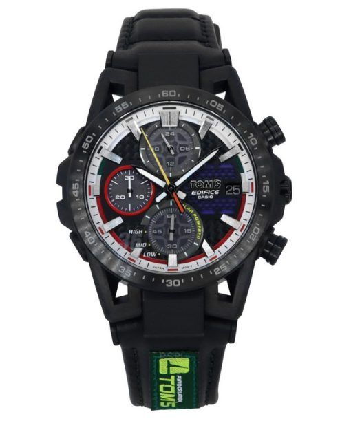 Montre analogique Casio Edifice Sospensione TOM'S 50e anniversaire cadran noir solaire EFS-S641TMS-1A 100M pour homme